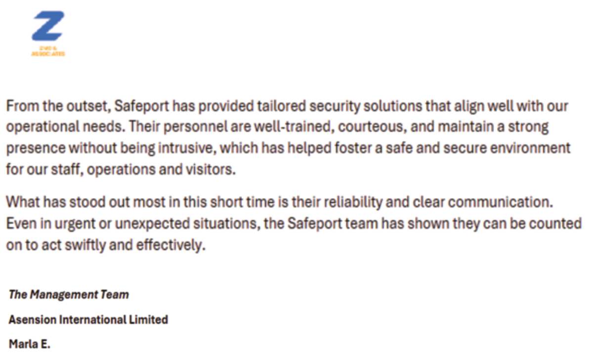 Ascension Testimonial